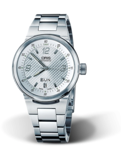 Oris 01 635 7560 4161-07 8 25 01 : WilliamsF1 Team Day Date 40.5 Stainless Steel / Silver / Bracelet
